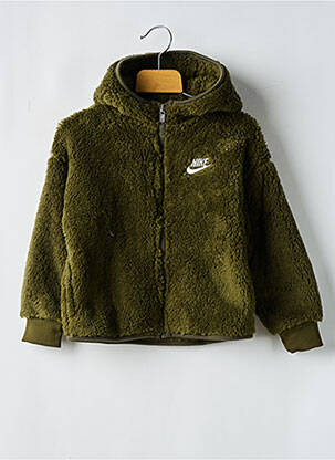 Jachete casual guler col înalt verde NIKE băiat