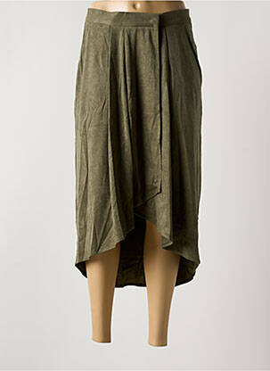 Fustă midi verde SEE U SOON femeie