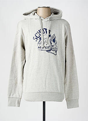 Hanorac cu glugă gri SCHOTT bărbat