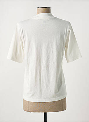 Tricou guler rotund alb THINKING MU femeie