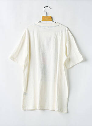 Tricou guler rotund alb TAPE À L'OEIL băiat