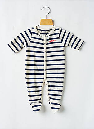 Pijama guler rotund alb MAISON LABICHE copil