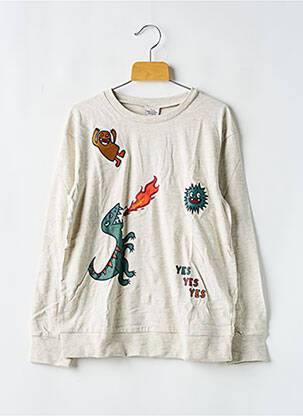 Tricou alb TAPE À L'OEIL băiat