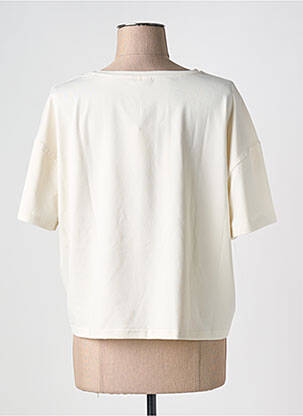 Tricou guler rotund alb ONLY PLAY femeie