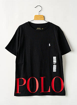 Tricou negru RALPH LAUREN băiat