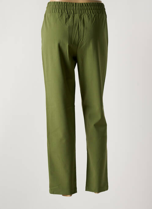 Pantalon drept verde MOSS COPENHAGEN femeie