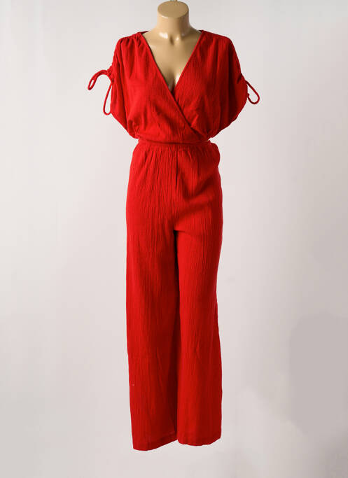 Salopetă-pantalon roșu VILA femeie