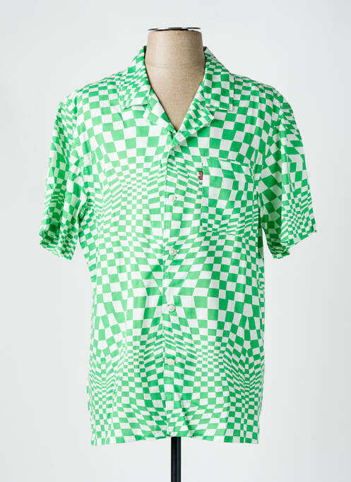 Cămașă cu mâneci scurte verde LEVIS bărbat