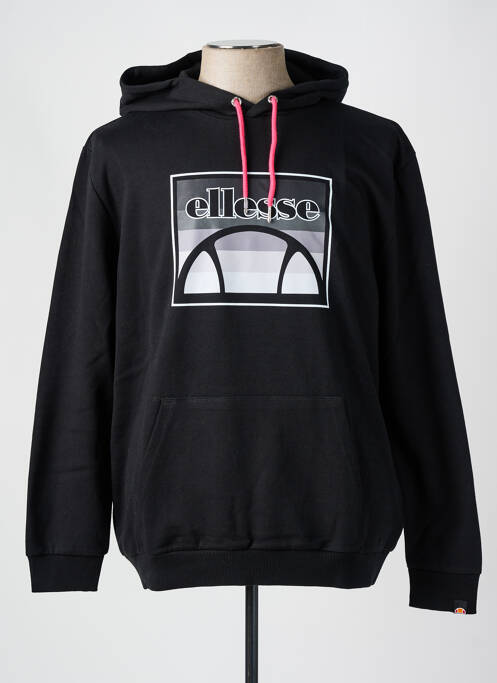 Hanorac cu glugă negru ELLESSE bărbat