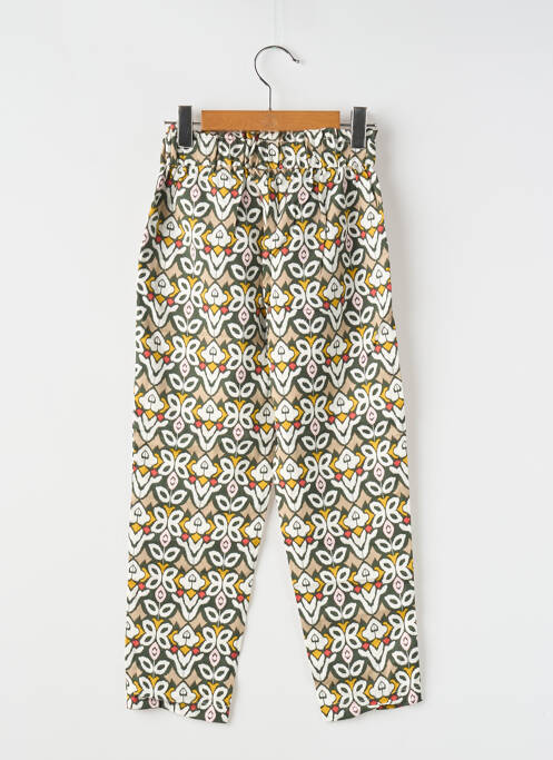 Pantalon drept bej TAPE À L'OEIL fată