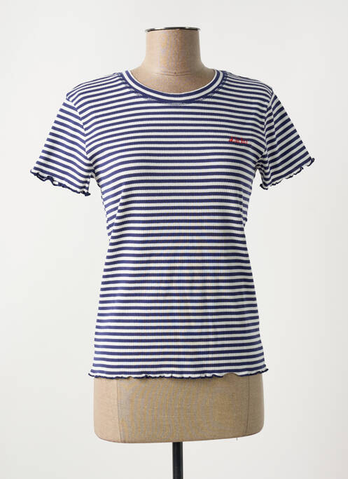 Tricou albastru MAISON LABICHE femeie