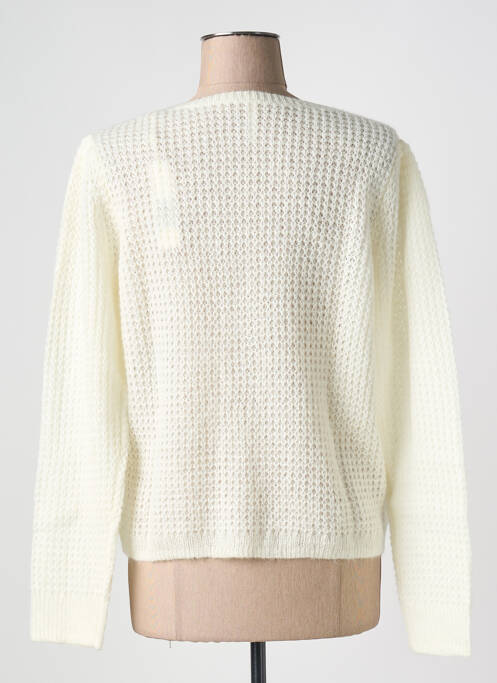 Vestă cu mâneci lungi alb I.CODE (By IKKS) femeie