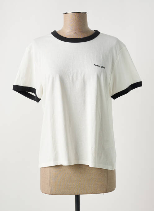 Tricou alb WRANGLER femeie