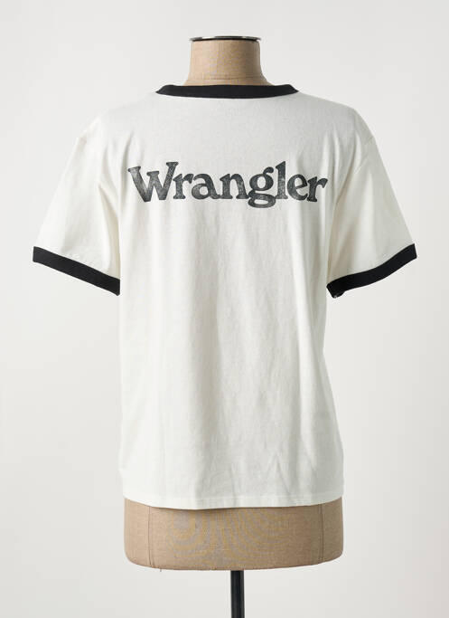 Tricou alb WRANGLER femeie
