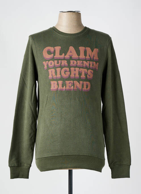 Hanorac verde BLEND bărbat