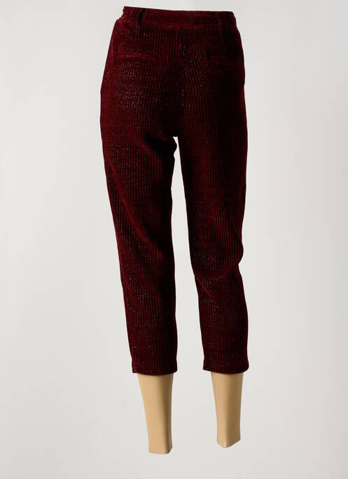 Pantalon trei sferturi roșu THE KORNER femeie