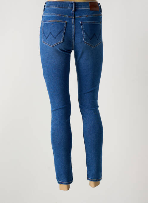 Blugi skinny albastru WRANGLER femeie