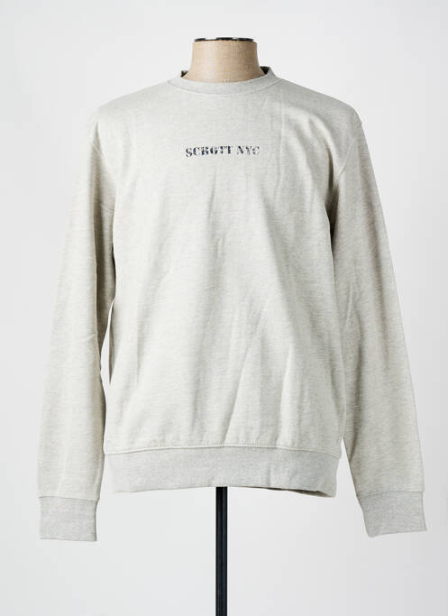 Hanorac gri SCHOTT bărbat