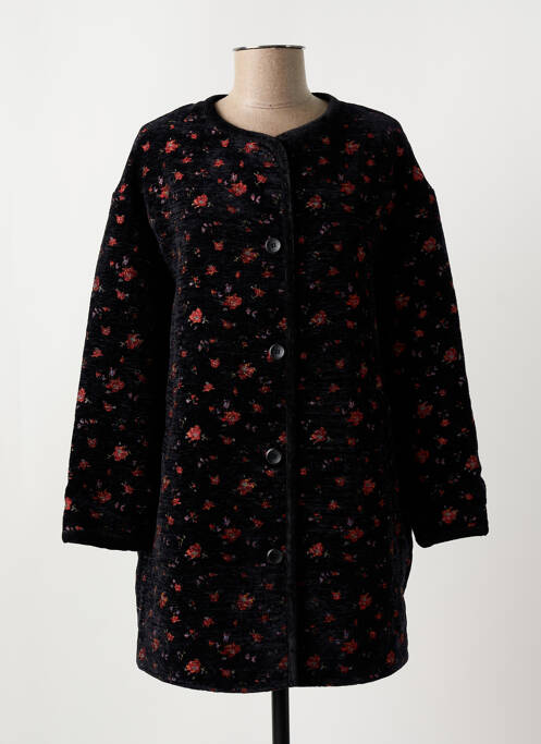 Jachete casual guler rotund negru THE KORNER femme