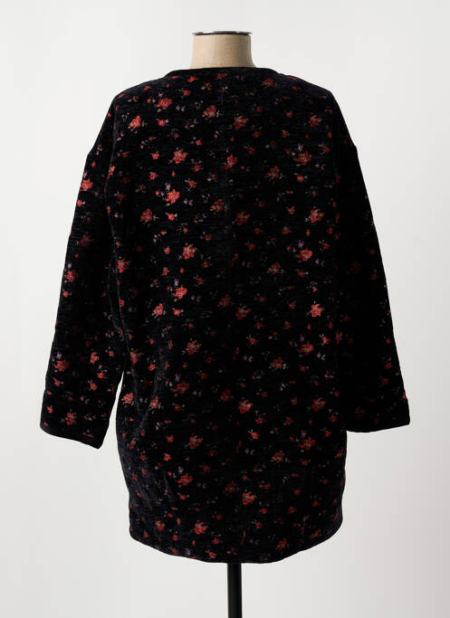 Jachete casual guler rotund negru THE KORNER femme