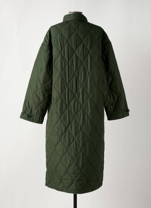 Geacă matlasată verde OBJECT femeie