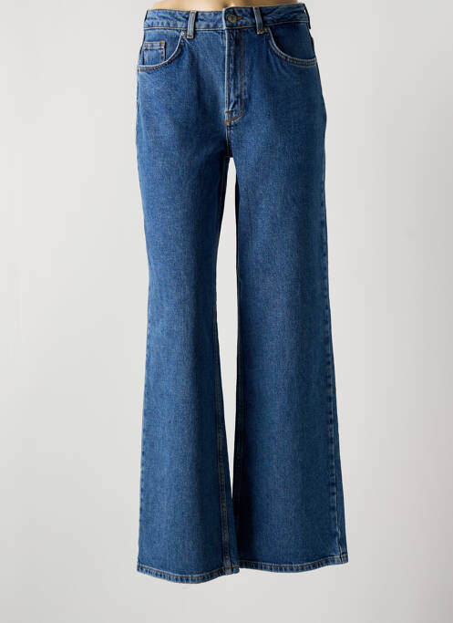 Blugi cu croială dreaptă albastru SELECTED femeie