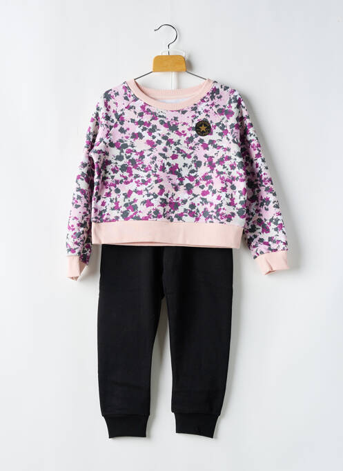 Set sportiv negru CONVERSE fată