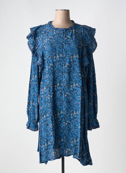 Rochie scurtă albastru ATELIER REVE femeie