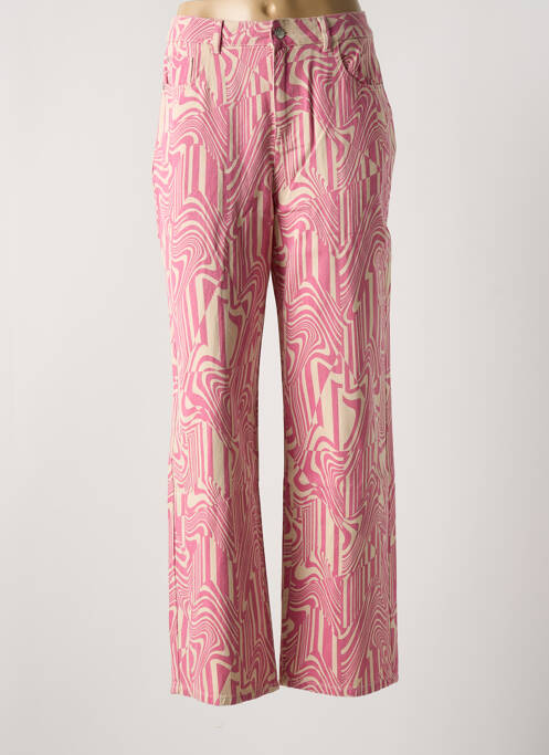 Blugi cu croială largă bej NOISY MAY femeie