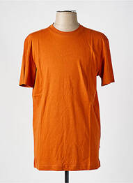 Tricou guler rotund maro SELECTED bărbat