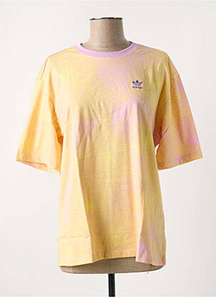 Tricou guler rotund violet ADIDAS femeie
