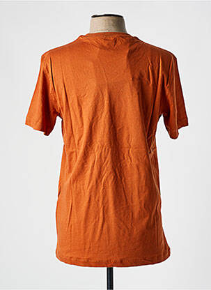 Tricou guler rotund maro SELECTED bărbat