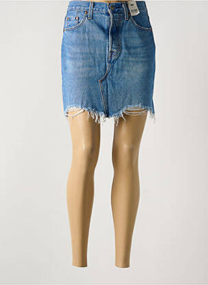 Fustă mini albastru LEVI'S femeie