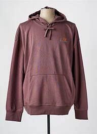 Hanorac cu glugă guler rotund maro NEW BALANCE homme