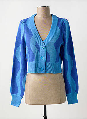 Vestă cu mâneci lungi albastru NOISY MAY femeie