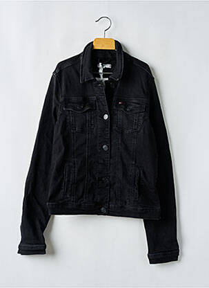 Jachetă de blugi negru TOMMY HILFIGER fată