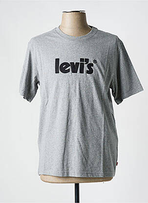 Tricou guler rotund gri LEVI'S bărbat