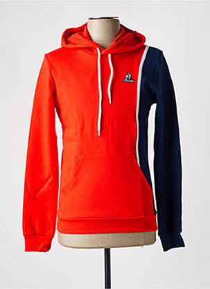 Hanorac cu glugă roșu LE COQ SPORTIF bărbat