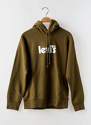 Hanorac cu glugă verde LEVIS femeie