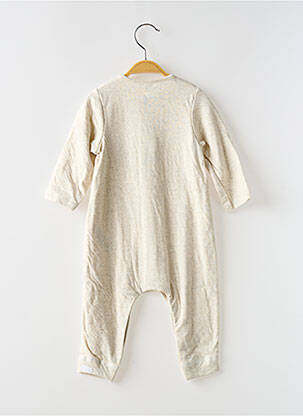 Salopetă-pantalon guler rotund gri PETIT BATEAU fată