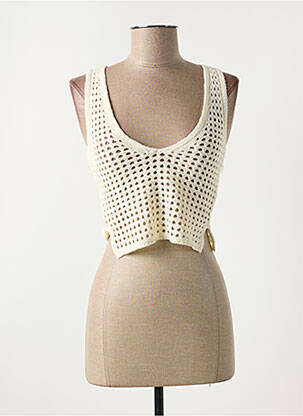 Pulover bej NOISY MAY femeie