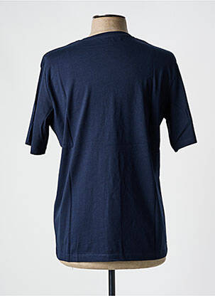 Tricou guler rotund albastru JACK & JONES bărbat