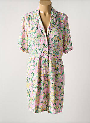 Rochie scurtă roz PIECES femeie