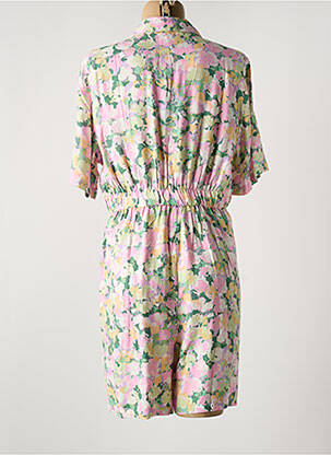 Rochie scurtă roz PIECES femeie