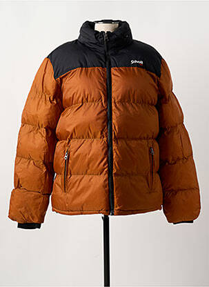 Geacă matlasată maro SCHOTT femeie