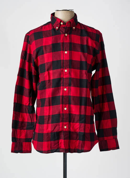 Cămașă cu mâneci lungi roșu SELECTED bărbat