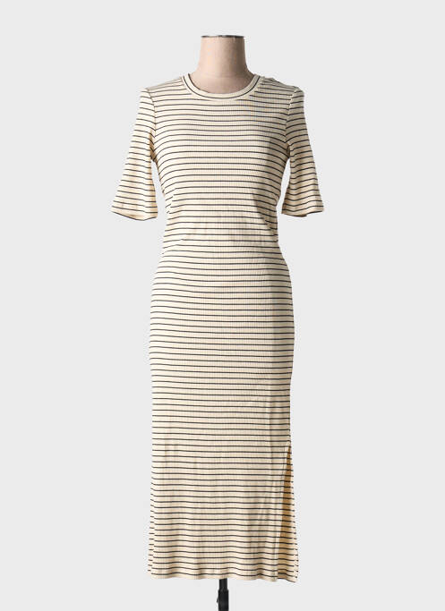 Rochie lungă bej SELECTED femeie