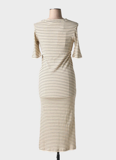 Rochie lungă bej SELECTED femeie