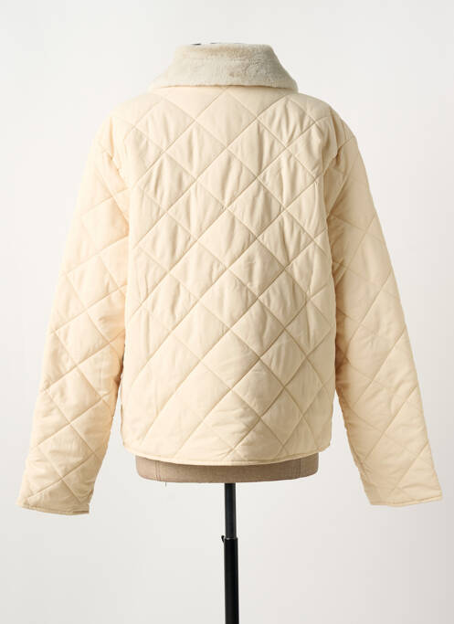 Geacă matlasată bej NA-KD femeie