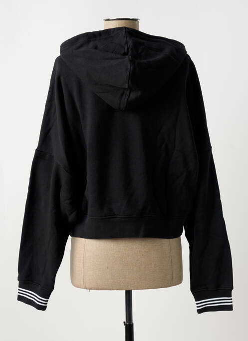 Hanorac cu glugă negru ADIDAS femeie